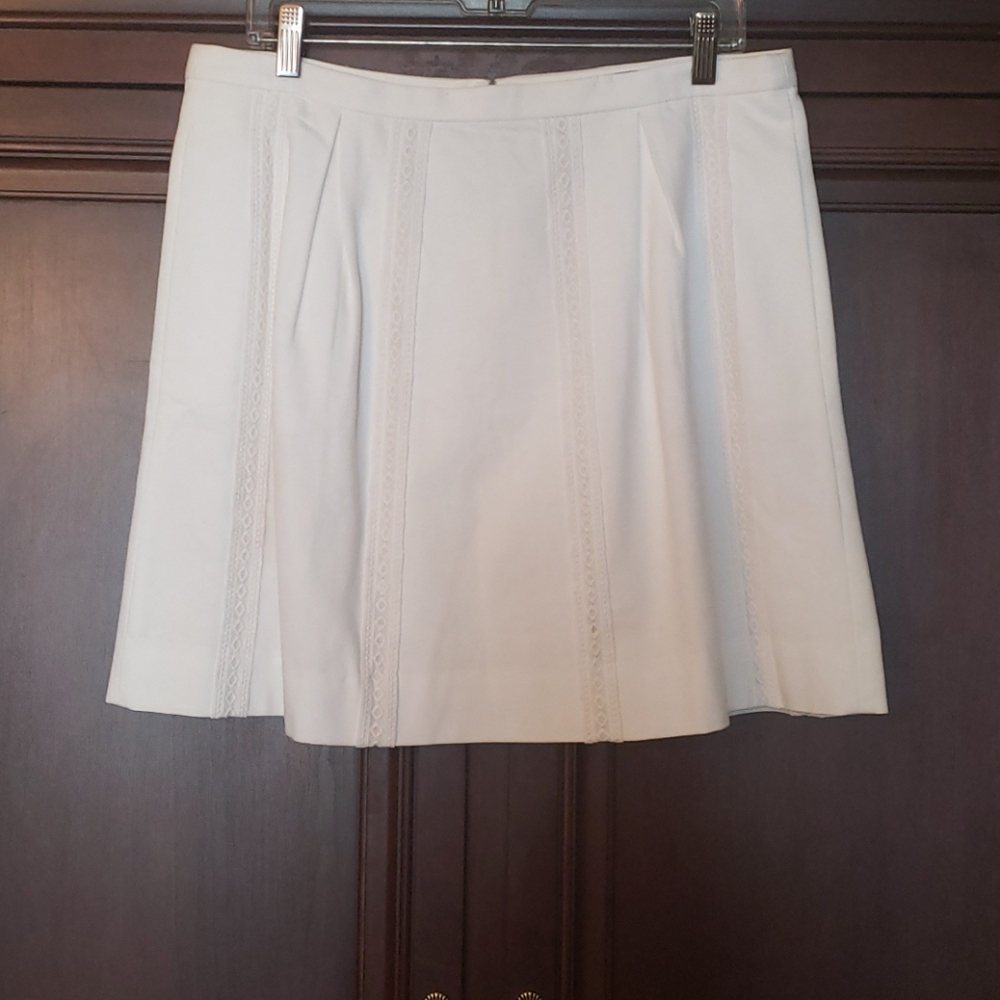 J Crew Cotton Pique Skirt